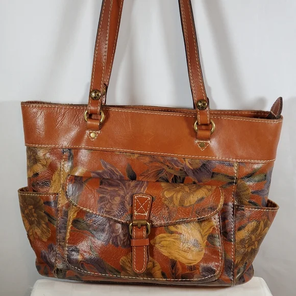 Patricia Nash Floral Bolsena Bag - Picture 1 of 12